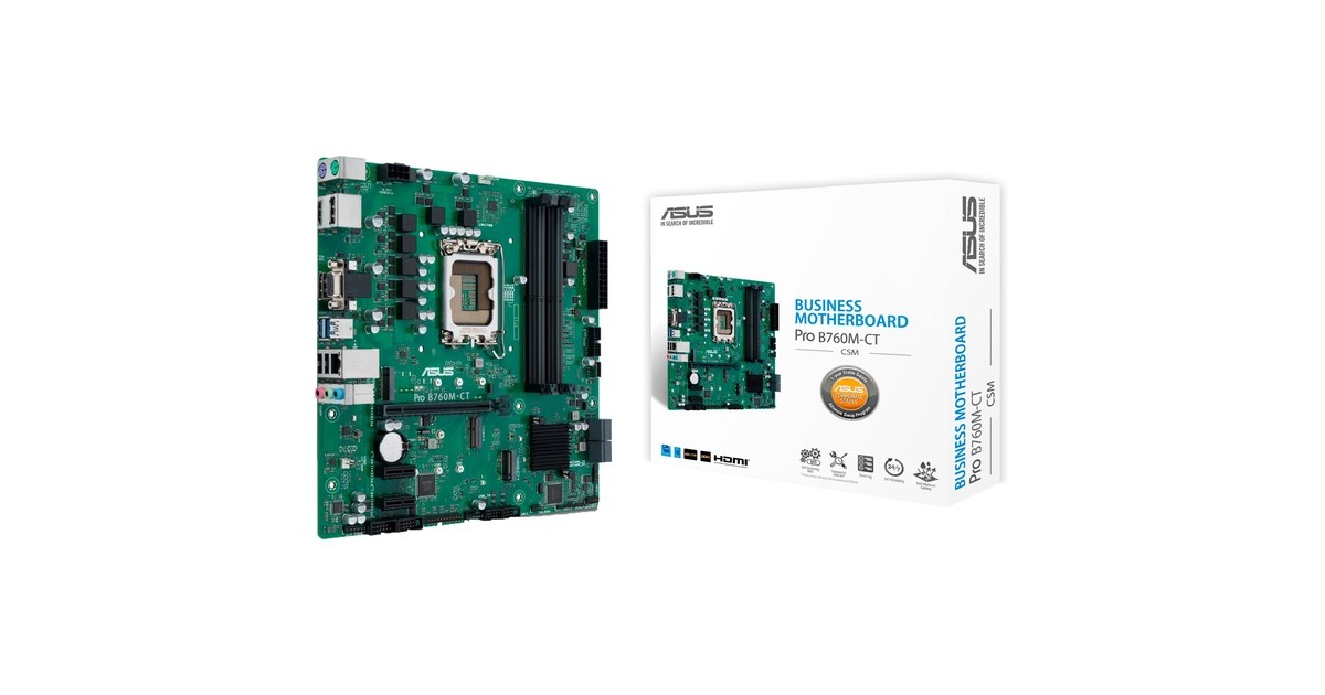 ASUS PRO B760M-CT-CSM, Mainboard