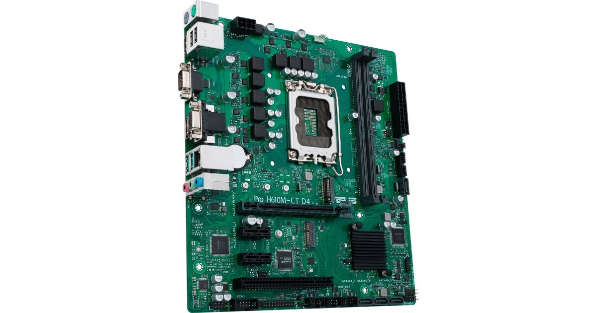 ASUS PRO H610M-CT D4-CSM, Mainboard