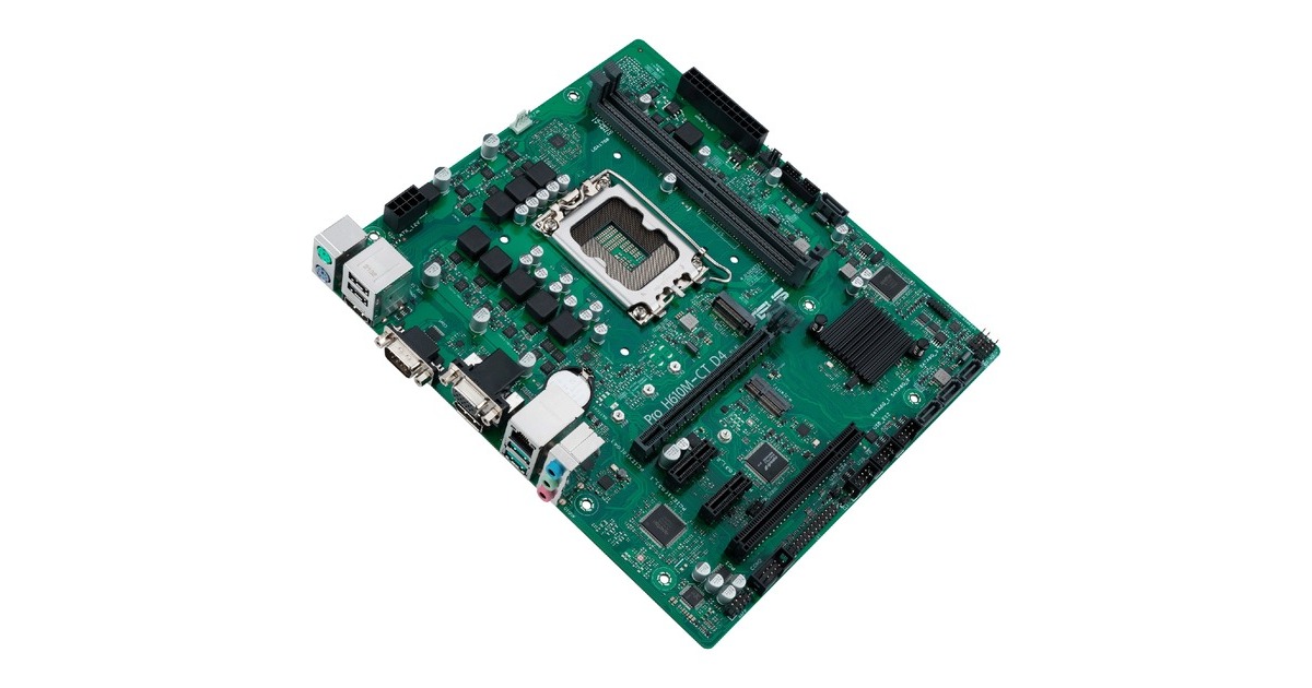 ASUS PRO H610M-CT D4-CSM, Mainboard