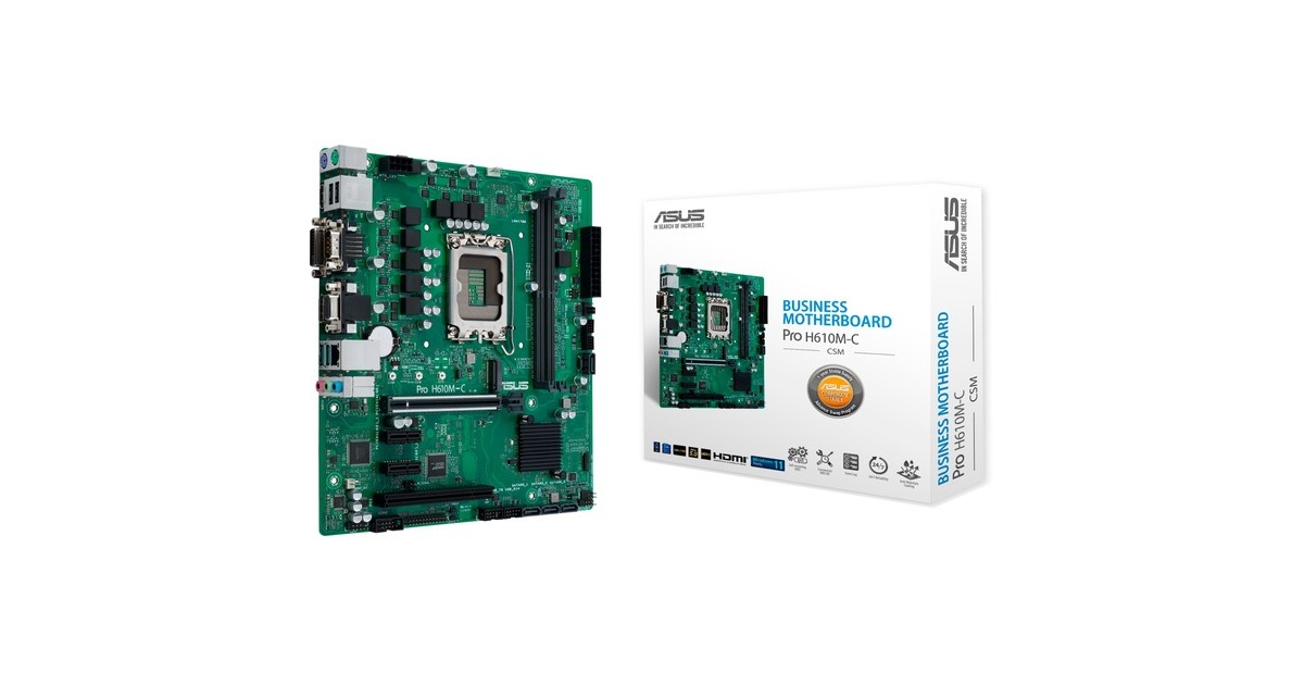 ASUS PRO H610M-C-CSM, Mainboard