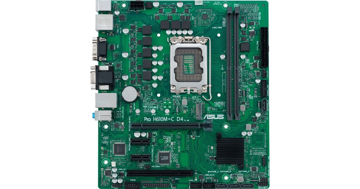 ASUS PRO H610M-C D4-CSM, Mainboard