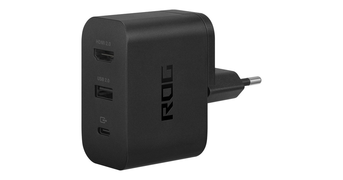 ASUS ROG Ally Gaming Charger Dock, Adapter(schwarz, Ladegerät)