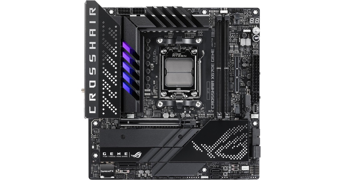 ASUS ROG CROSSHAIR X670E GENE, Mainboard