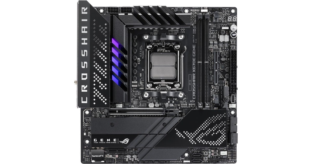 ASUS ROG CROSSHAIR X670E GENE, Mainboard(Outlet)