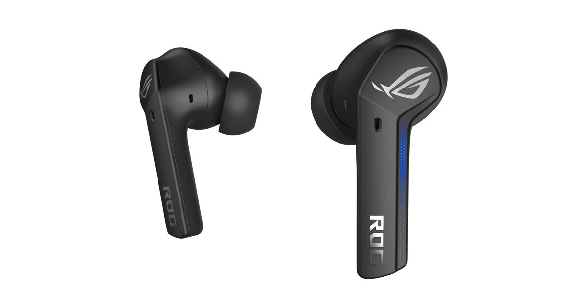 ASUS ROG Cetra True Wireless, Kopfhörer(schwarz, Bluetooth, USB-C)