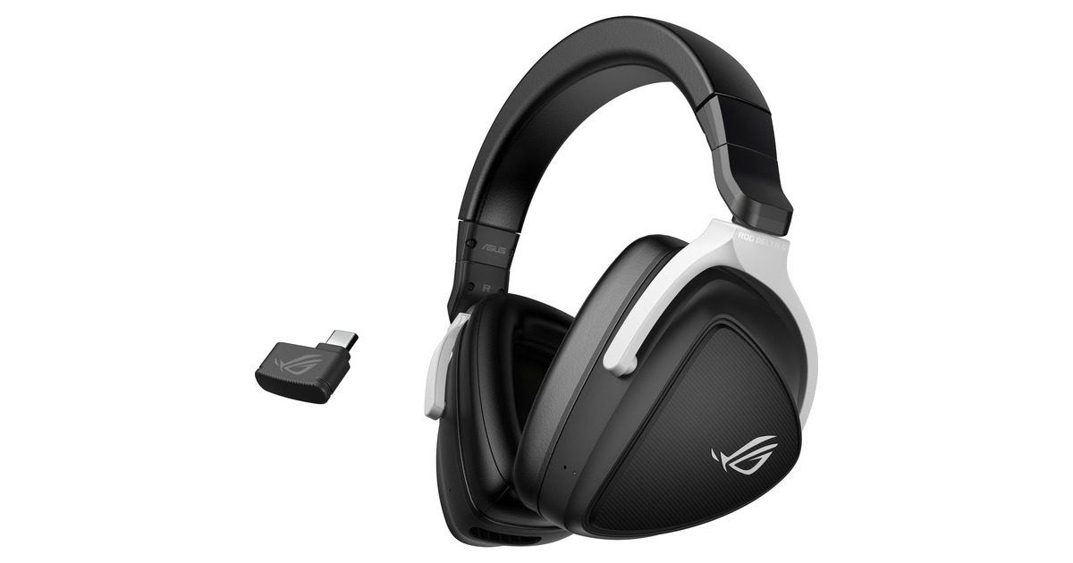 ASUS ROG Delta S Wireless, Gaming-Headset(schwarz, USB-C Dongle, Bluetooth)