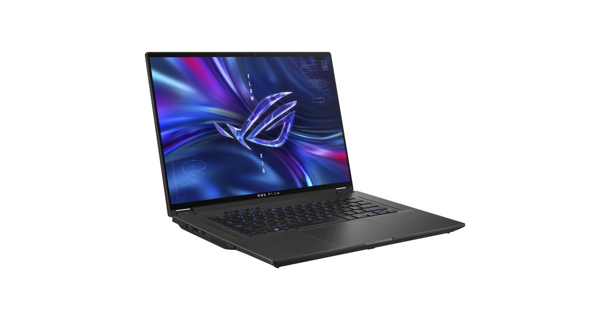 ASUS ROG Flow X16 (2022) (GV601RM-M5115W), Gaming-Notebook(grau, Windows 11 Home 64-Bit, 40.6 cm (16 Zoll) & 165 Hz Display, 1 TB SSD, Outlet) ASUS ROG Flow X16 (2022) (GV601RM-M5115W), Gaming-Notebook(grau, Windows 11 Home 64-Bit, 40.6 cm (16 Zoll) & 165 Hz Display, 1 TB SSD, Outlet)