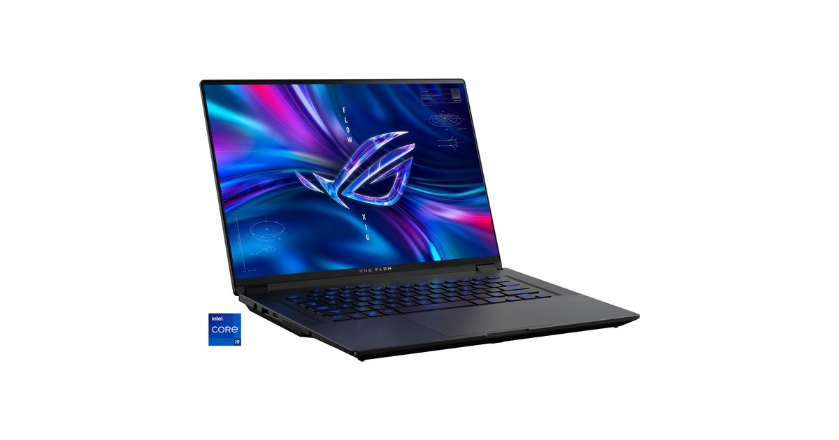 ASUS ROG Flow X16 (GV601VI-NL019W), Gaming-Notebook(schwarz, Windows 11 Home 64-Bit, 40.6 cm (16 Zoll) & 240 Hz Display, 2 TB SSD)