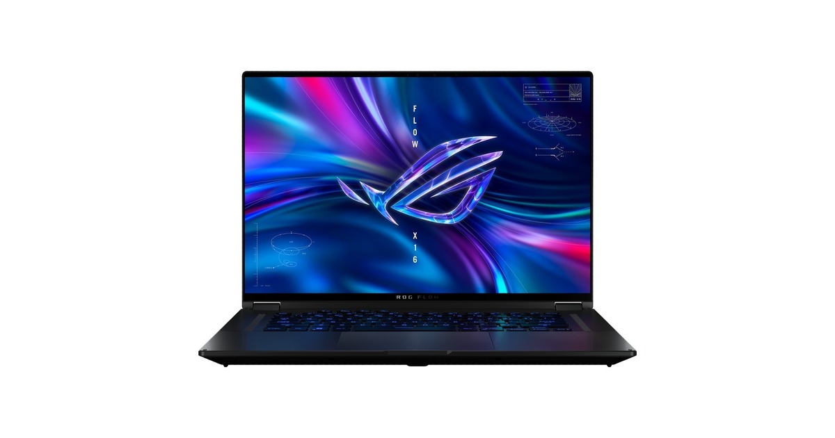 ASUS ROG Flow X16 (GV601VI-NL019W), Gaming-Notebook(schwarz, Windows 11 Home 64-Bit, 40.6 cm (16 Zoll) & 240 Hz Display, 2 TB SSD)