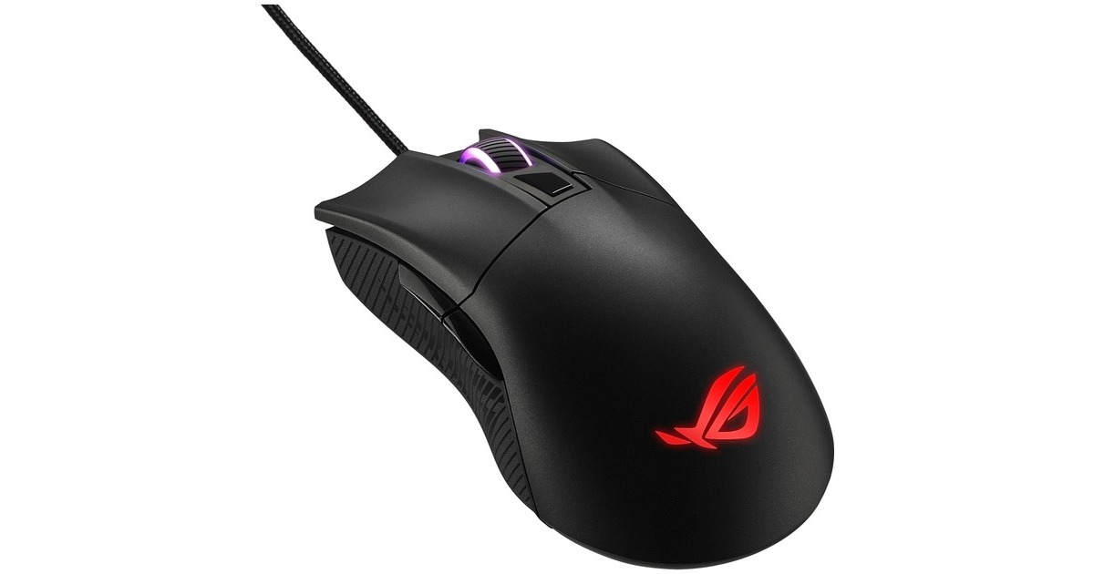 ASUS ROG Gladius II Core, Gaming-Maus(schwarz)