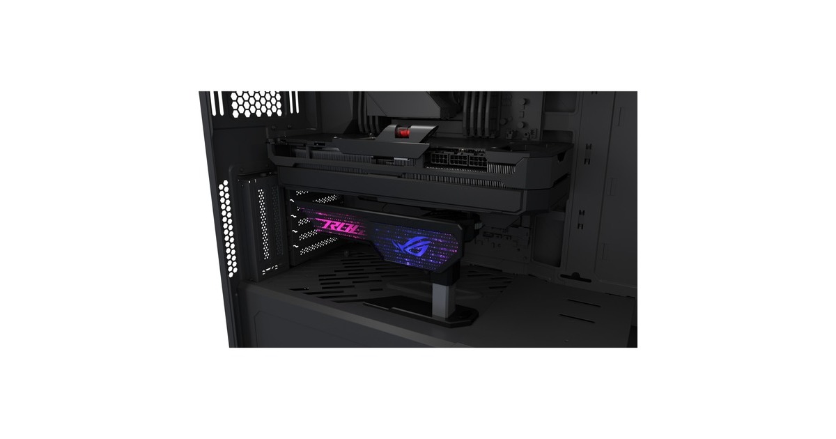ASUS ROG Herculx Graphics Card Holder, Halterung(schwarz)