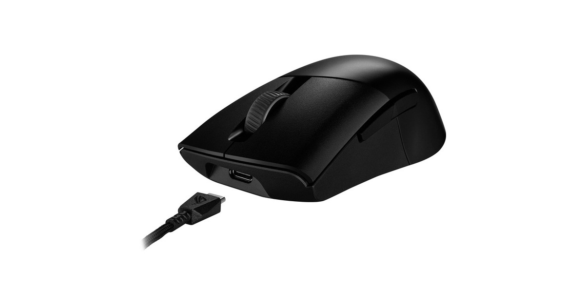 ASUS ROG Keris Wireless Aimpoint, Gaming-Maus(schwarz)
