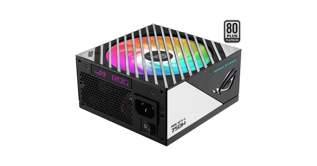 ASUS ROG Loki 750W Platinum, PC-Netzteil(schwarz, 4x PCIe, Kabel-Management, 750 Watt) ASUS ROG Loki 750W Platinum, PC-Netzteil(schwarz, 4x PCIe, Kabel-Management, 750 Watt)