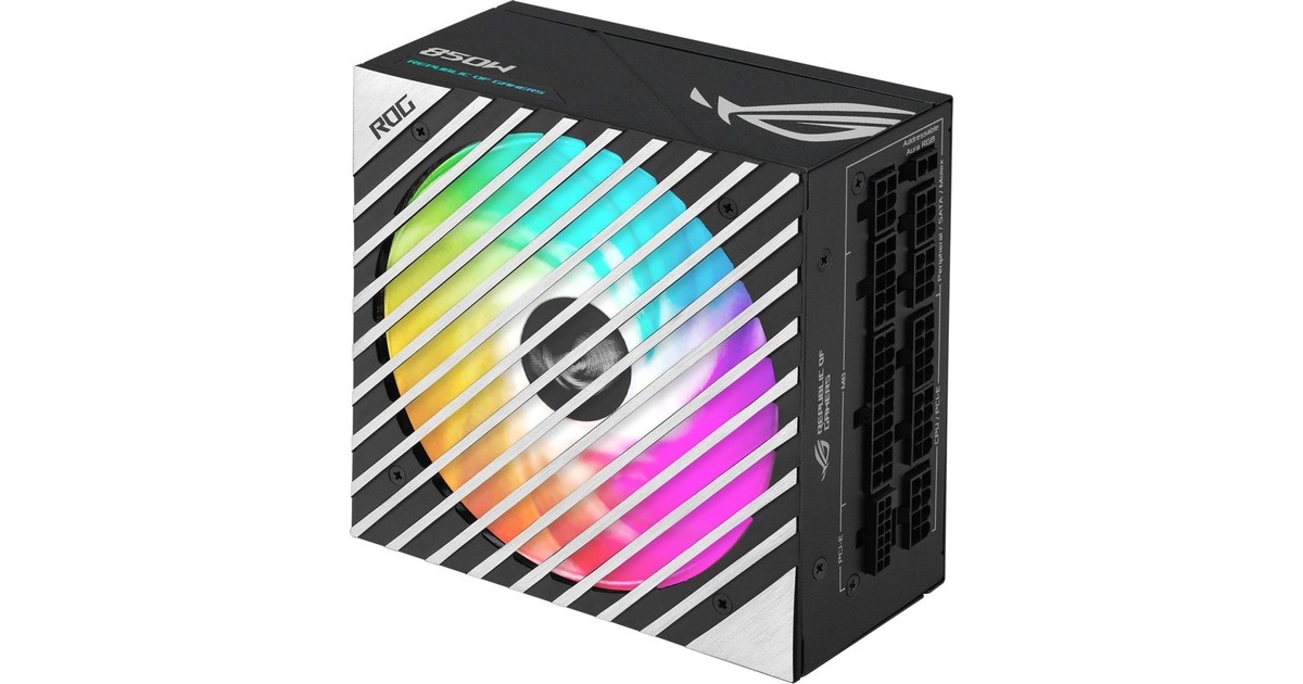 ASUS ROG Loki 850W Platinum, PC-Netzteil(schwarz, 4x PCIe, Kabel-Management, 850 Watt)