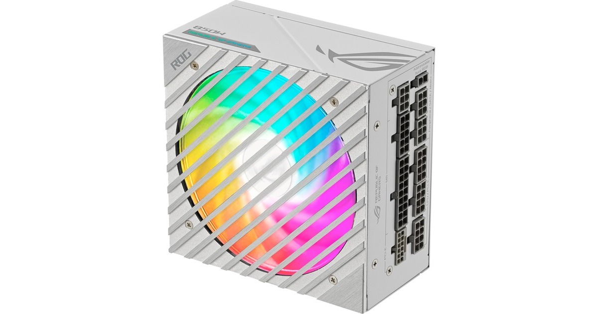 ASUS ROG Loki SFX-L 850W Platinum, PC-Netzteil(weiß, 4x PCIe, Kabel-Management, 850 Watt)