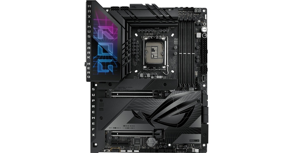 ASUS ROG MAXIMUS Z790 DARK HERO, Mainboard(schwarz)