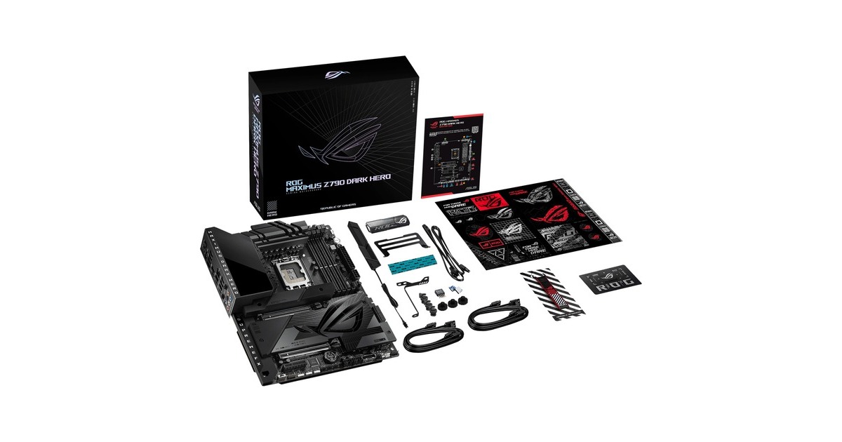 ASUS ROG MAXIMUS Z790 DARK HERO, Mainboard(schwarz)