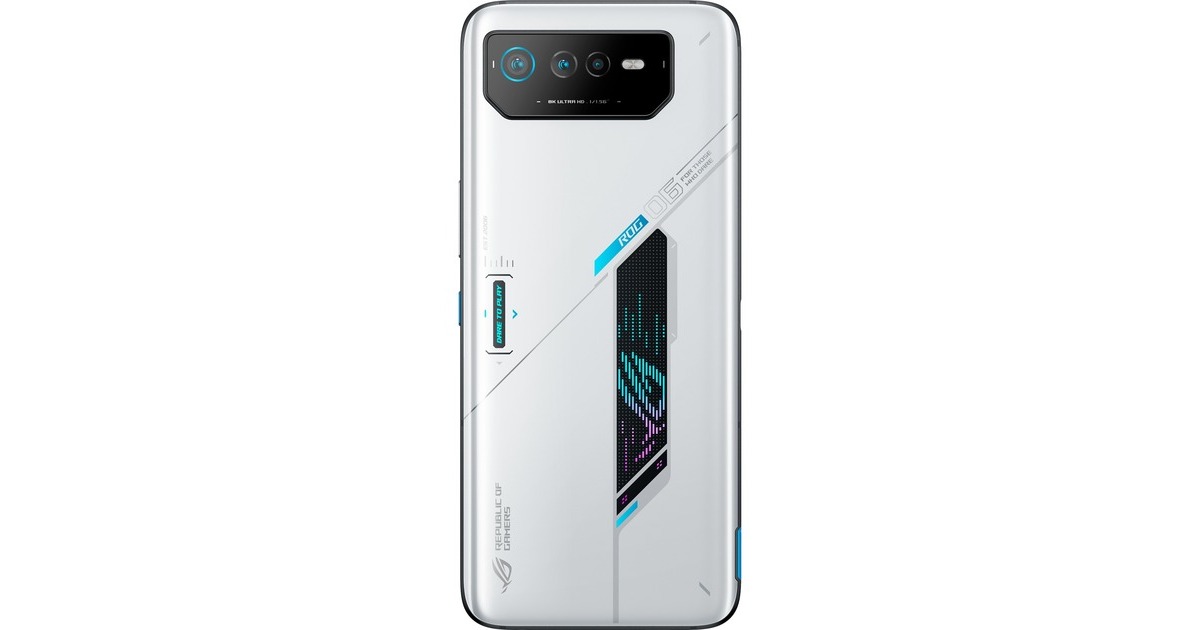ASUS ROG Phone 6 256GB, Handy(Storm White, Android 12)