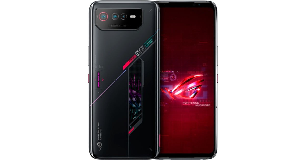 ASUS ROG Phone 6 256GB, Handy(Phantom Black, Android 12)