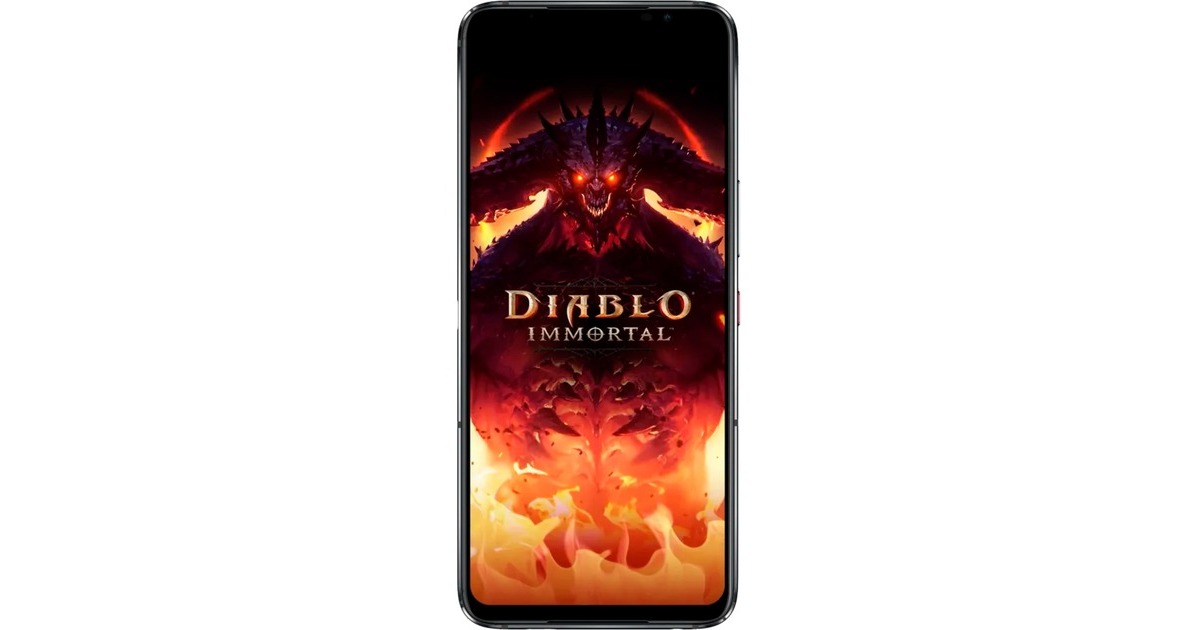 ASUS ROG Phone 6 Diablo Immortal Edition 512GB, Handy(Hellfire Red, Android 12)