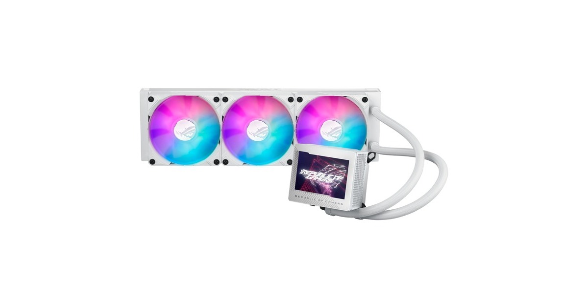 ASUS ROG RYUJIN III 360 ARGB White Edition, Wasserkühlung(weiß)