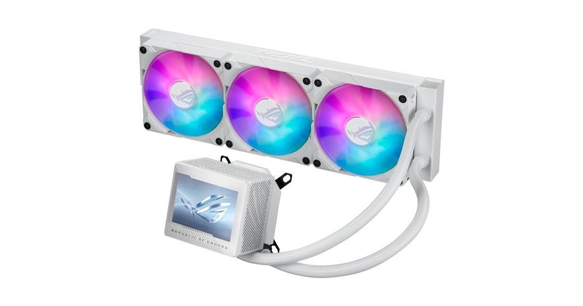 ASUS ROG RYUJIN III 360 ARGB White Edition, Wasserkühlung(weiß)