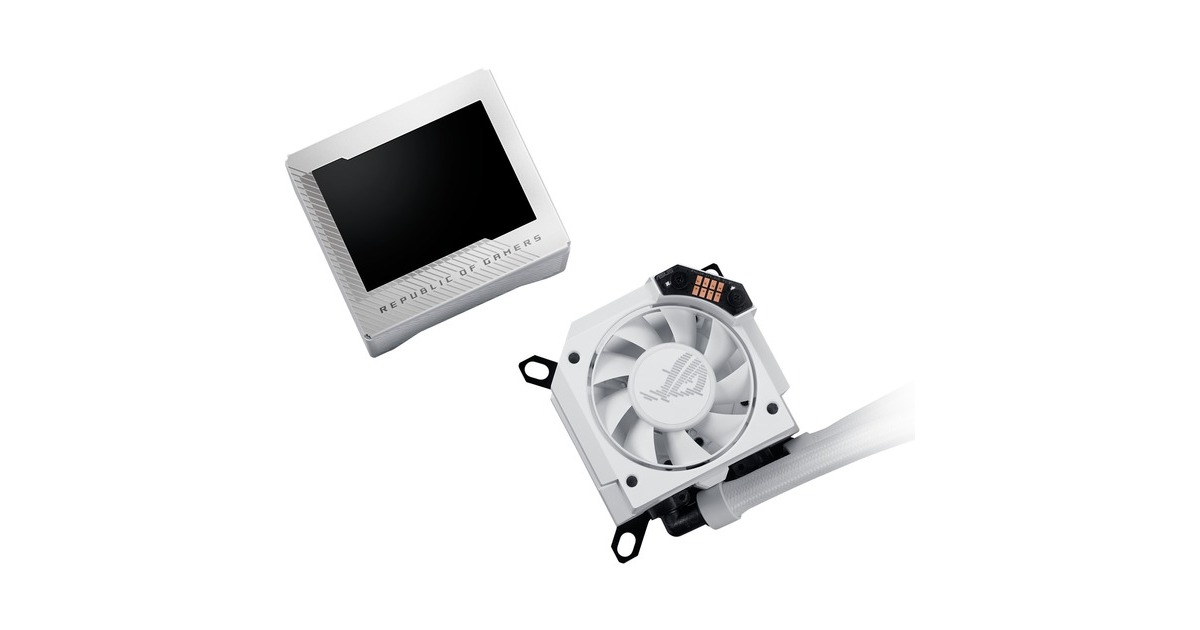 ASUS ROG RYUJIN III 360 ARGB White Edition, Wasserkühlung(weiß)