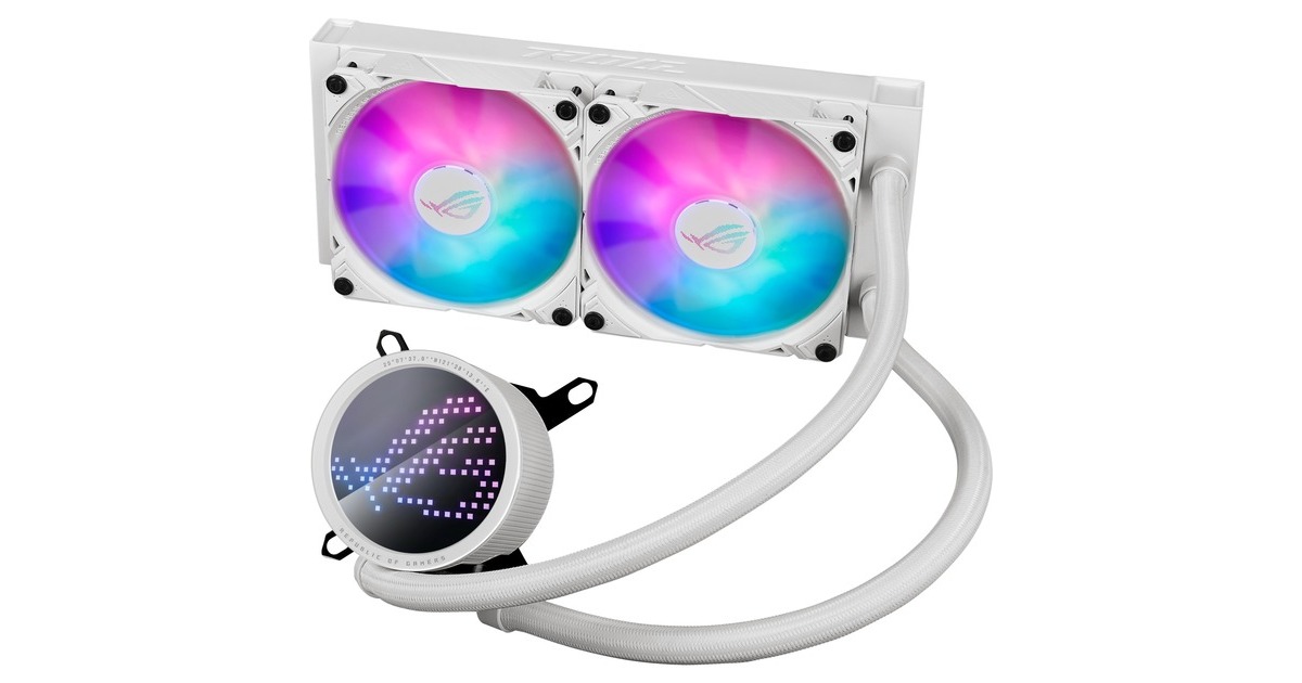 ASUS ROG RYUO III 240 ARGB White Edition, Wasserkühlung(weiß)