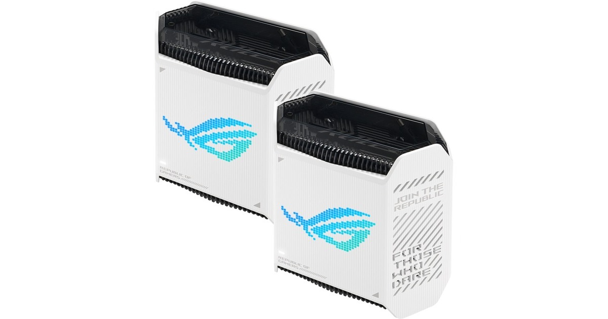 ASUS ROG Rapture GT6 AiMesh 2er, Router(weiß)