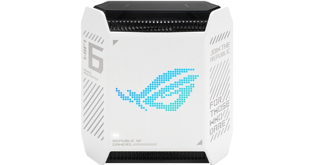 ASUS ROG Rapture GT6 AiMesh, Router(weiß)