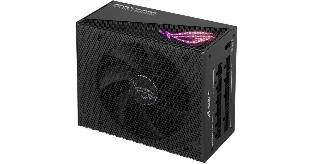 ASUS ROG STRIX 1000W Gold Aura Edition, PC-Netzteil(schwarz, 5x PCIe, Kabel-Management, 1000 Watt)