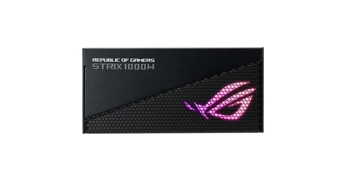 ASUS ROG STRIX 1000W Gold Aura Edition, PC-Netzteil(schwarz, 5x PCIe, Kabel-Management, 1000 Watt)