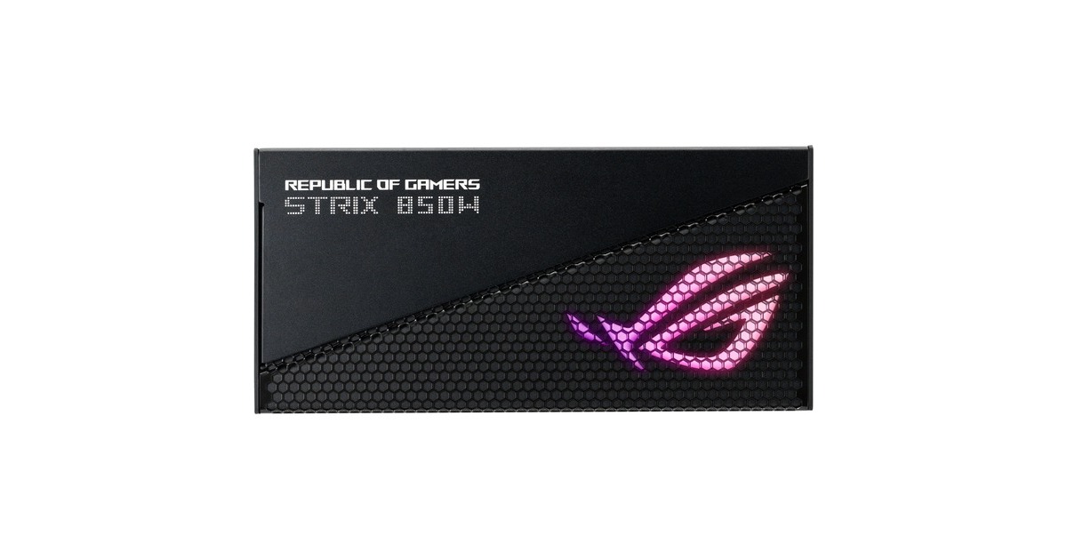 ASUS ROG STRIX 850W Gold Aura Edition, PC-Netzteil(schwarz, 4x PCIe, Kabel-Management, 850 Watt)