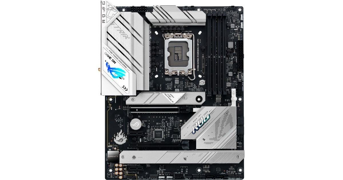 ASUS ROG STRIX B760-A GAMING WIFI D4, Mainboard(dunkelgrau/silber)