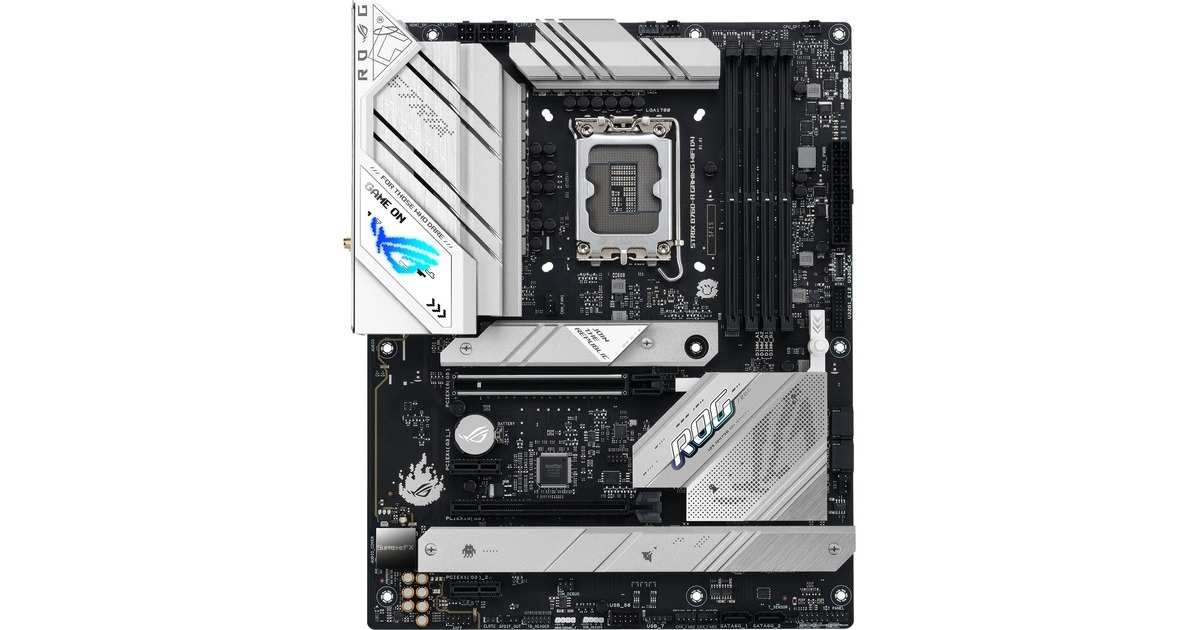 ASUS ROG STRIX B760-A GAMING WIFI D4, Mainboard(dunkelgrau/silber)