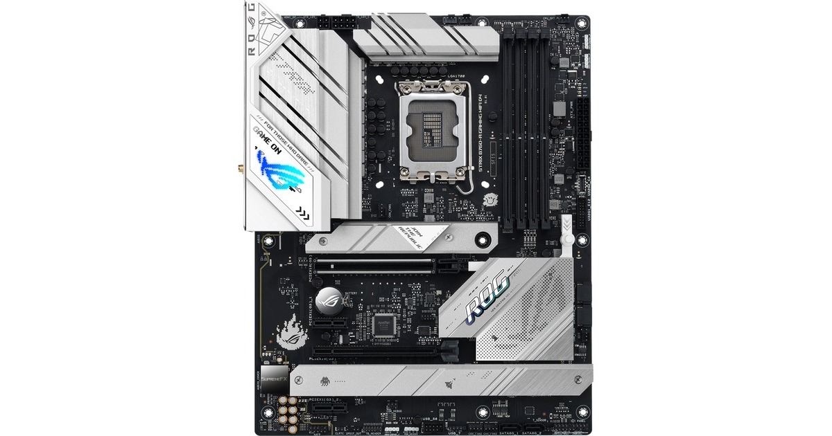 ASUS ROG STRIX B760-A GAMING WIFI, Mainboard(dunkelgrau/silber)