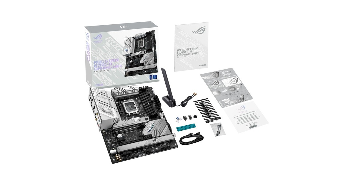 ASUS ROG STRIX B760-A GAMING WIFI, Mainboard(dunkelgrau/silber)
