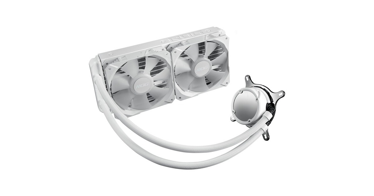 ASUS ROG STRIX LC II 240 ARGB White Edition, Wasserkühlung(weiß)
