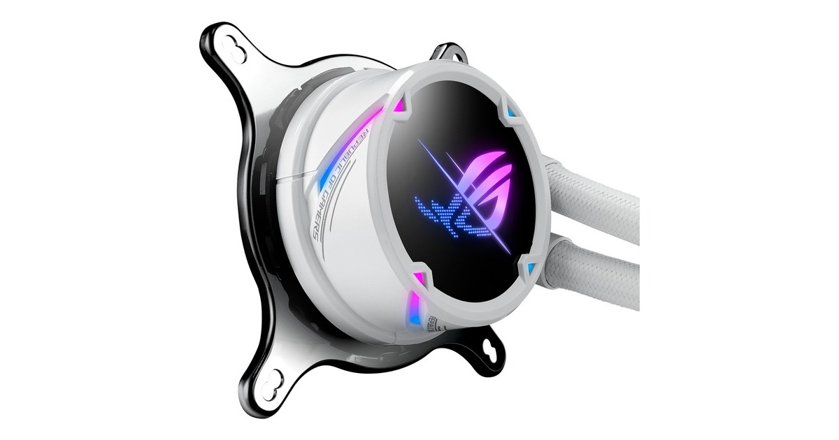 ASUS ROG STRIX LC II 240 ARGB White Edition, Wasserkühlung(weiß)