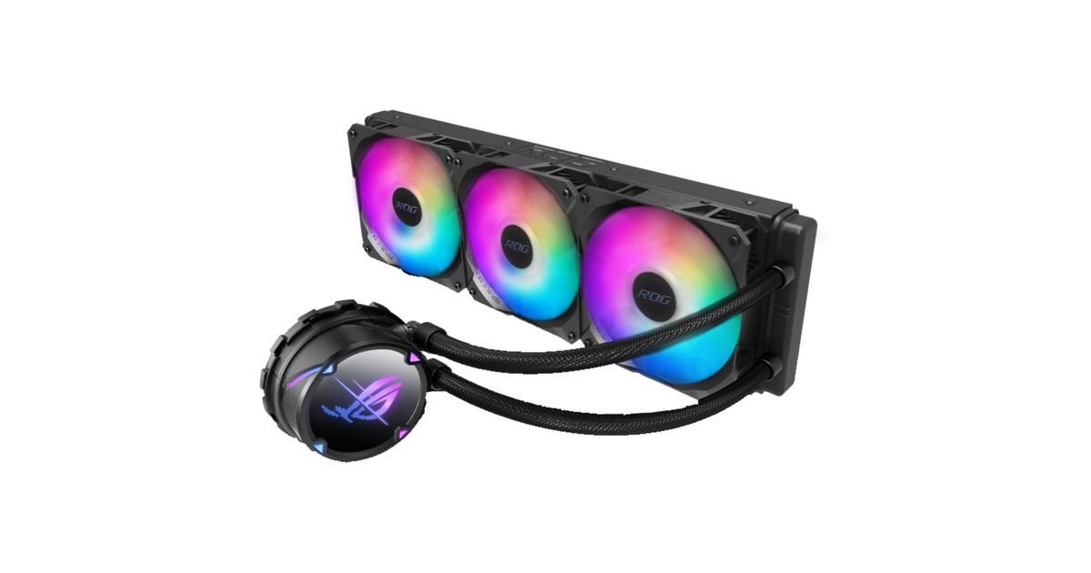 ASUS ROG STRIX LC II 360 ARGB 360mm, Wasserkühlung(schwarz/weiß)