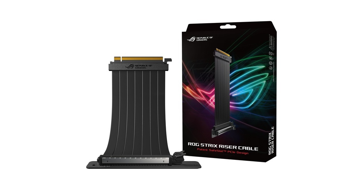 ASUS ROG STRIX Riser Cable, Kabel(schwarz, 24cm)