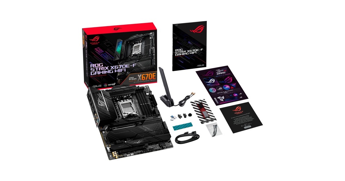 ASUS ROG STRIX X670E-F GAMING WIFI, Mainboard