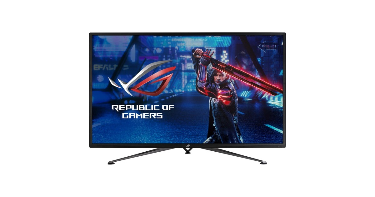 ASUS ROG STRIX XG43UQ, Gaming-Monitor(108 cm (43 Zoll), schwarz, UltraHD/4K, VA, HDR, AMD Free-Sync Premium Pro, 144Hz Panel)