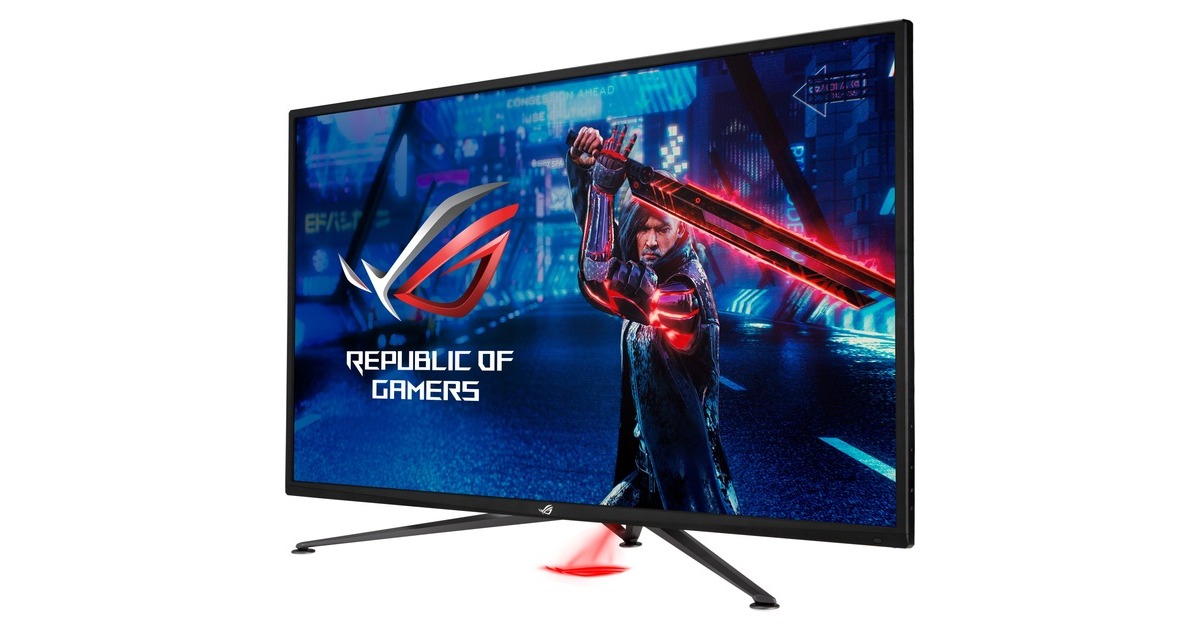 ASUS ROG STRIX XG43UQ, Gaming-Monitor(108 cm (43 Zoll), schwarz, UltraHD/4K, VA, HDR, AMD Free-Sync Premium Pro, 144Hz Panel)