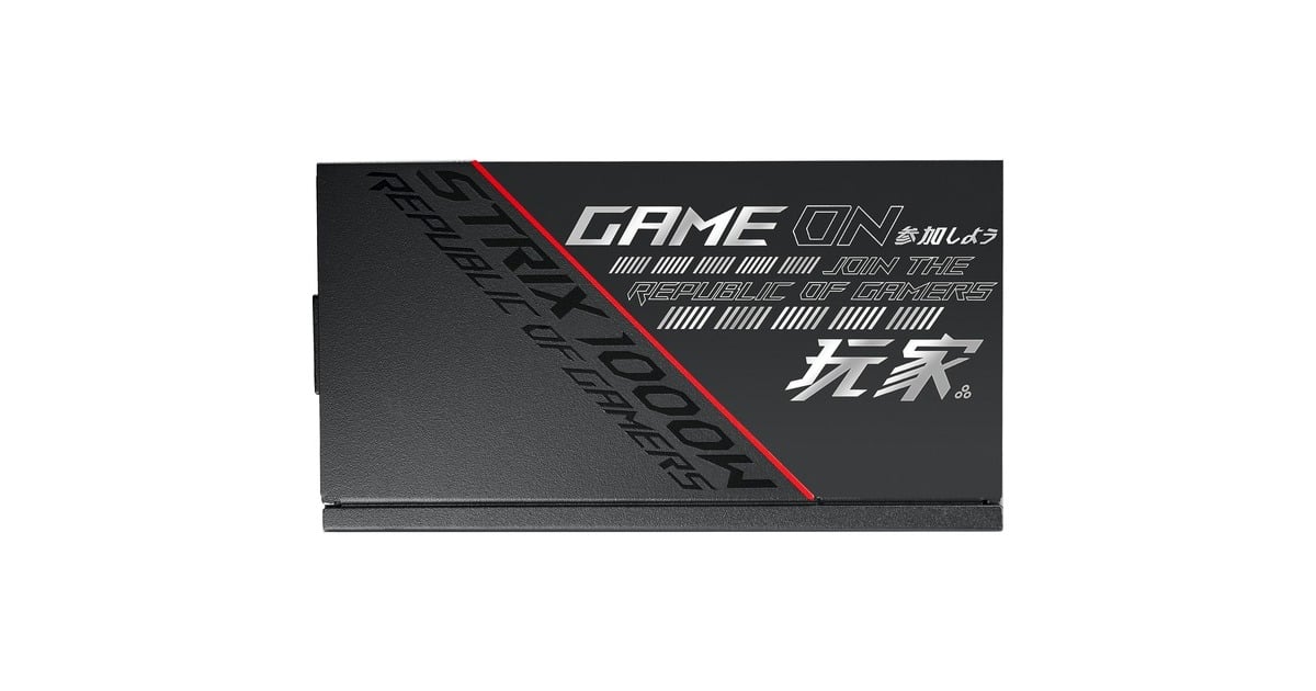 ASUS ROG-Strix-1000G 1000W, PC-Netzteil(schwarz, 6x PCIe, Kabel-Management, 1000 Watt, Outlet)