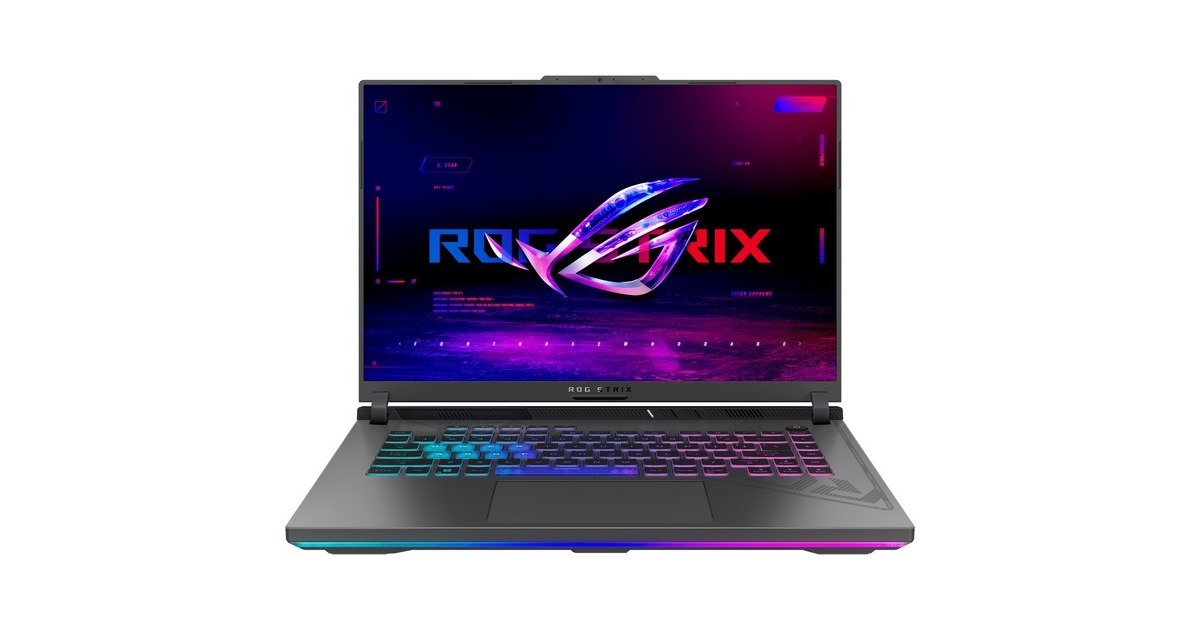 ASUS ROG Strix G16 (G614JU-N3111W), Gaming-Notebook(schwarz/grün, Windows 11 Home 64-Bit, 40.6 cm (16 Zoll) & 165 Hz Display, 1 TB SSD)