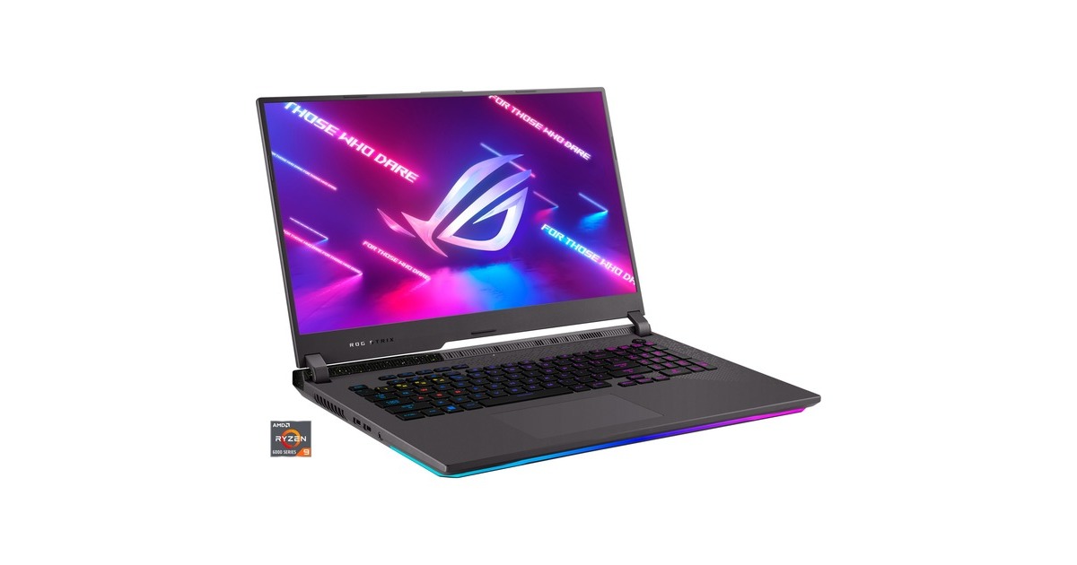 ASUS ROG Strix G17 (2022) (G713RS-LL008W), Gaming-Notebook(grau, Windows 11 Home 64-Bit, 43.9 cm (17.3 Zoll) & 240 Hz Display, 1 TB SSD)