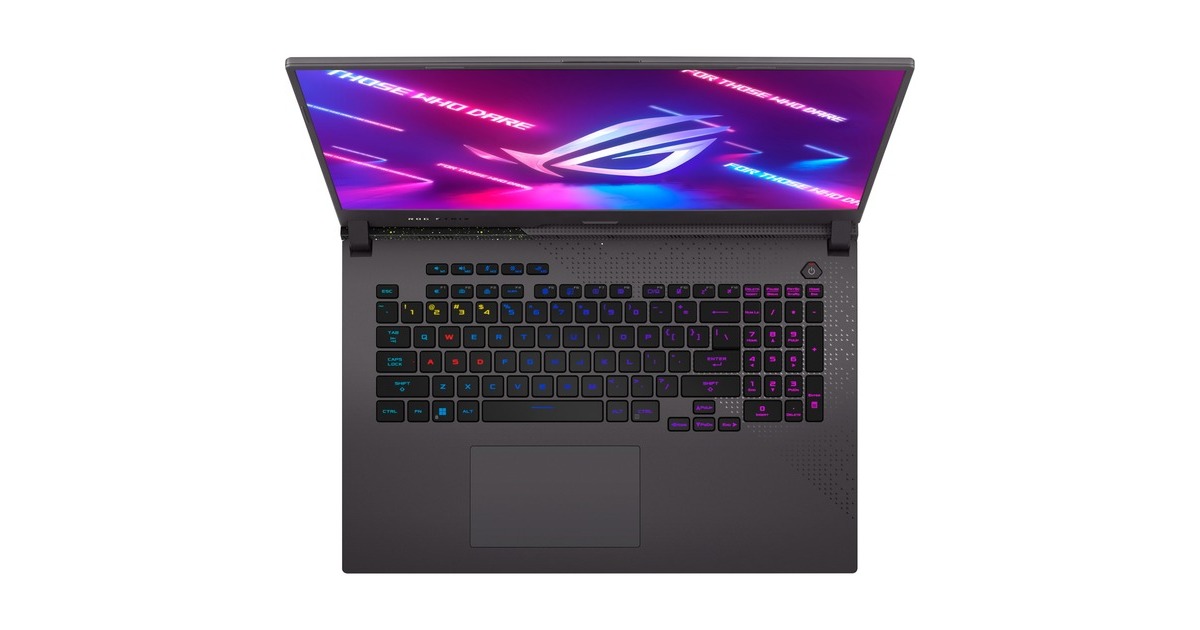 ASUS ROG Strix G17 (2022) (G713RS-LL008W), Gaming-Notebook(grau, Windows 11 Home 64-Bit, 43.9 cm (17.3 Zoll) & 240 Hz Display, 1 TB SSD)