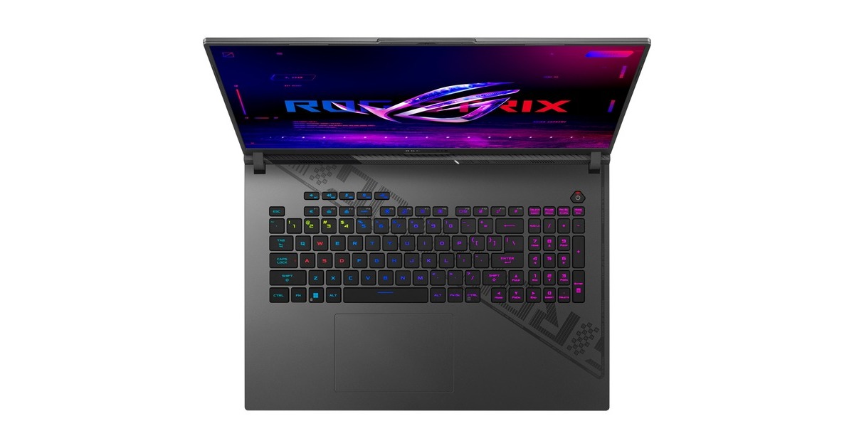 ASUS ROG Strix G18 (G814JI-N5058W), Gaming-Notebook(grau, Windows 11 Home 64-Bit, 45.7 cm (18 Zoll) & 165 Hz Display, 1 TB SSD)