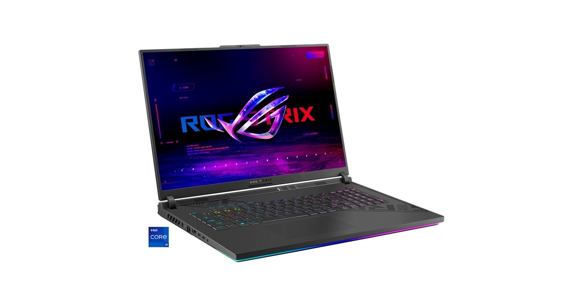 ASUS ROG Strix G18 (G814JI-N6004W), Gaming-Notebook(grau, ohne Betriebsystem, 45.7 cm (18 Zoll) & 240 Hz Display, 1 TB SSD)